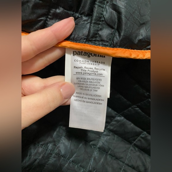 Patagonia Legacy Collection Retro Label Reclaimed Wool Jacket Size Medium - Picture 12 of 14